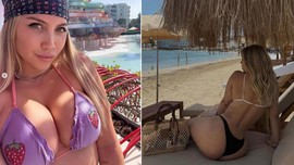 Wanda Nara'dan ortalığı kasıp kavuran tatil paylaşımı! Bikinili pozlarıyla sosyal medyayı salladı, cesur halleri gündem yarattı