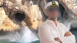 Mersin'de doğanın müthiş güzelliğini gezerken bir anda mağarada sadece 120 tane kalan hayvandan 1 tanesini gördüler. 1 tanesi kayanın altına saklandı