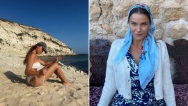Yaren Güldiken'den ortalığı kasıp kavuran tatil pozları! Beyaz bikinisiyle mest etti, kusursuz fiziğine övgüler yağdı