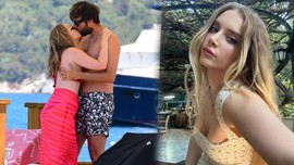 Hayal Köseoğlu Bodrum'da aşka geldi! Sevgilisiyle romantik anlar yaşadı, dudak dudağa halleri dikkat çekti