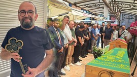 Yapımcı Ahmet Selim Tuncer son yolculuğuna uğurlandı!