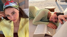 Sıla Türkoğlu'ndan nefes kesen tatil pozları! Plaj pozlarıyla sosyal medyayı salladı