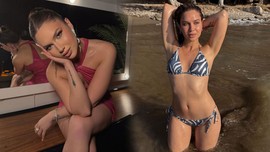 Ece Mumay'dan cesur tatil paylaşımı! Bikinisiyle plajda pozlar verdi