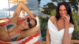Dua Lipa'dan nefes kesen tatil paylaşımı! Bikinisiyle sere serpe uzandı, kusursuz fiziği büyük beğeni topladı