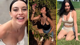 Oyuncu Melis Sezen'in birbirinden çekici pozları sosyal medyada gündeme oturdu! Hayranları defalarca kez baktı