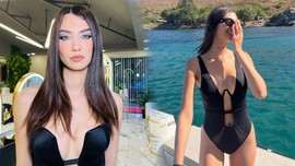 Kırgın Çiçekler'in Meral'i Aleyna Solaker'den iddialı tatil paylaşımı! Mayolu pozlarıyla sosyal medyayı yaktı geçti