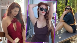 Mine Tugay "Yaz" diyerek yeşil bikinisiyle peş peşe fotoğraflarını paylaştı. Gören hayranları hayran kalıp bir kez daha baktı