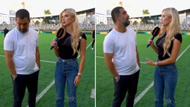 Arda Turan'ın zor anları! Ukraynalı muhabirle röportajı olay oldu! Göz teması kurmayı unuttu