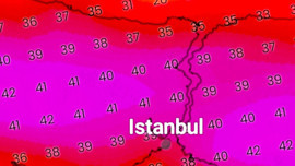 İstanbul'da Çatalca, Silivri, Esenyurt, Beylikdüzü, Arnavutköy, Şişli, Kağıthane, Sultangazi dahil her yerde çarşamba gölgede bile 42 olacak