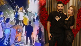 Mika Raun'un sevgilisi Batu Can kıskançlık krizine girdi! Mekanı birbirine kattı, çalışanı hastanelik etti! O anlar kameralara yansıdı