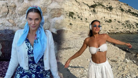 Yaren Güldiken'den iddialı tatil paylaşımı! Mayosuyla ağaca tırmandı, kusursuz fiziği mest etti