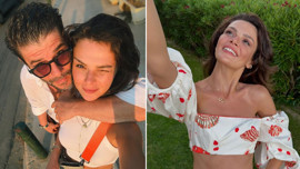 Uzak Şehir'in Alya'sı Sinem Ünsal ve Berk Cankat'ın aşk dolu tatili! Romantik pozları büyük ilgi gördü