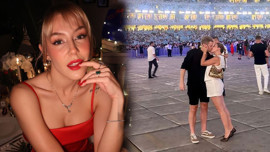 Ege Kökenli ve eşinden romantik paylaşım! Justin Timberlake konserinde dudak dudağa poz verdiler