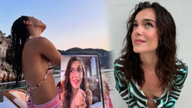 Hafsanur Sancaktutan paylaşmalara doyamadı! Cesur tatil pozları fırtınalar estirdi, bikinili karesi sosyal medyayı yaktı geçti