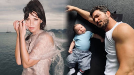 Pınar Deniz ve Kaan Yıldırım'dan yeni aile pozu! Minik oğulları Fikret Hakan'la tatilden paylaştı
