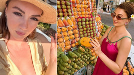 Burcu Özberk'in yeni tatil rotası belli oldu! Sosyal medya hesabından peş peşe paylaştı, o haline beğeni yağdı