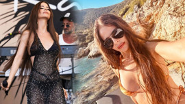 Simge Sağın'dan nefes kesen pozlar! Bikinili paylaşımıyla sosyal medyayı yaktı geçti