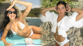 Dua Lipa'dan fırtınalar estiren tatil paylaşımı! Beyaz bikinisiyle görenleri mest etti, fiziği dikkat çekti