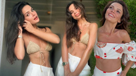 Uzak Şehir'in Alya'sı Sinem Ünsal'dan nefes kesen tatil paylaşımı! Bikinili pozlarıyla sosyal medyada büyük yankı uyandırdı