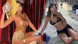Ünlü OnlyFans fenomeni Merve Taşkın göğüs uçlarını sadece bant ile kapatıp öyle poz verdi. Hayranları görünce dondu kaldı