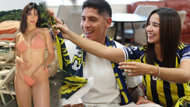 Fenerbahçe'nin yeni yengesi fiziğiyle görenleri büyüledi. Yıldız oyuncu Edson Alvarez'in eşinin bikinili fotoğrafları ortaya çıktı