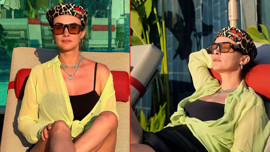 Hande Soral yaza veda edemedi! Ailesiyle çıktığı tatilden pozlarını paylaştı