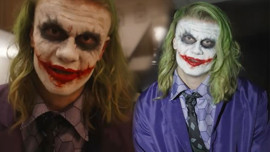 Ünlü futbolcu Cadılar Bayramı'nda 'Joker' oldu! O halini görenler şaştı kaldı