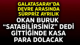 Galatasaray'da devre arasında sürpriz ayrılık! Okan Buruk "satabilirsiniz" dedi, kasa para dolacak