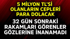 5 milyon TL'si olanların cebi para dolacak! 32 gün sonraki rakamı görenler gözlerine inanamadı