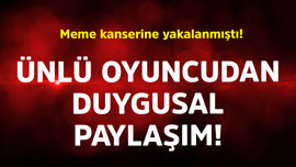 Meme kanserine yakalanmıştı! Oyuncu Irmak Ünal'dan duygusal paylaşım