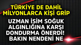 Türkiye de dahil milyonlarca kişi grip! Uzman isim soğuk algınlığına "dondurma" önerdi nedeni duyanlar şaştı kaldı