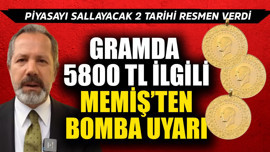 Gramda 5800 TL ile ilgili İslam Memiş'ten bomba uyarı! Piyasayı sallayacak 2 tarihi resmen verdi