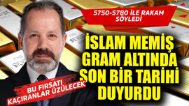 İslam Memiş gram altında 5750–5780 TL ile rakam söyleyip son tarihi açıkladı! Bu fırsatı kaçıran üzülecek