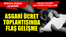 Asgari ücret toplantısında flaş gelişme! Zarfın içerisindeki zam teklifi ortaya çıktı! Rakam dudak uçuklattı