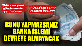 1 Ocak'tan sonra resmen başlıyor! IBAN'dan para göndermede yeni dönem, bunu yazmazsanız banka işlem yapmayacak