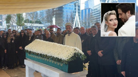 Uykusunda hayatını kaybetmişti! Leyla Mizrahi son yolculuğuna uğurlandı