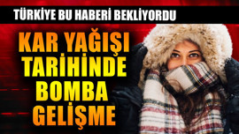 Türkiye bu haberi bekliyordu! Kar yağışı tarihinde bomba gelişme