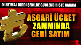 Asgari ücret zammında geri sayım! O ihtimal ciddi şekilde güçlendi işte rakam