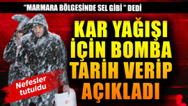 "Marmara bölgesinde sel gibi" dedi! Kar yağışı için bomba tarih verip açıkladı