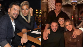 Eski eşlerden mutlu aile tablosu! Çağla Şıkel ve Emre Altuğ çocuklarıyla birlikte yeni yılı kutladı