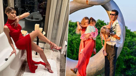 Sinem Kobal'dan 2025'e veda pozları! Sosyal medyada yoğun ilgi gördü