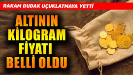 Altının kilogram fiyatı belli oldu! Rakam dudak uçuklattı