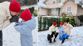 Hande Soral ile İsmail Demirci'nin mutlu aile tablosu! Sosyal medya hesabından peş peşe paylaştı