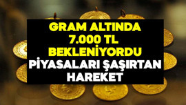 Gram altında 7.000 TL bekleniyordu! Piyasaları şaşırtan sert hareket