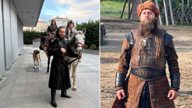 Diriliş Ertuğrul dizisinin Melikşah Alp'iydi! Ünlü oyuncu sıra dışı bir törenle evlendi