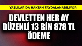 Yaşlılar da alabiliyor! Devletten her ay düzenli 13.878 TL ödeme