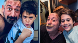 Cem Yılmaz'dan oğlu Kemal ile yeni poz! "Büyüdükçe babasına benziyor"