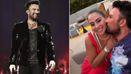 Megastar Tarkan'dan eşine romantik jest! "Sevmeye engel değil mesafeler"