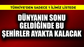 Dünyanın sonu geldiğinde bu 100 şehir ayakta kalacak! Türkiye'den sadece 1  il var