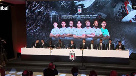 Beşiktaş'tan 7 transferi için imza töreni! Serdal Adalı açtı ağzını yumdu gözünü!  TFF ve MHK'ye olay sözler!
